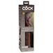 Фаллоимитатор-реалистик PipeDream King Cock Elite Dual Density 29.5 см, коричневый