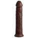 Фаллоимитатор-реалистик PipeDream King Cock Elite Dual Density 29.5 см, коричневый