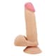 Фаллоимитатор с подвижной кожей Baile Sliding Skin 20.5 см, телесный