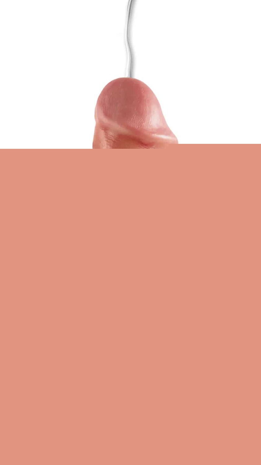 Фаллоимитатор с семяизвержением PipeDream King Cock 6" 17.8 см, телесный