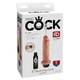 Фаллоимитатор с семяизвержением PipeDream King Cock 6" 17.8 см, телесный