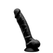 Фаллоимитатор с мошонкой Adrien Lastic SileXD Model 1 17.5 см, черный