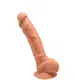 Фаллоимитатор с мошонкой Adrien Lastic SileXD Model 1 17.5 см, смуглый