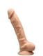 Фаллоимитатор с мошонкой Adrien Lastic SileXD Model 1 17.5 см, телесный