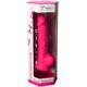 Фаллоимитатор с мошонкой SileXD Model 1 17.6 см, ярко-розовый