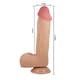 Фаллоимитатор с подвижной кожей Baile Sliding Skin 23.4 см, телесный