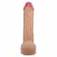 Фаллоимитатор с подвижной кожей Baile Sliding Skin 23.4 см, телесный