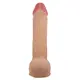 Фаллоимитатор с подвижной кожей Baile Sliding Skin 23.4 см, телесный