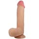 Фаллоимитатор с подвижной кожей Baile Sliding Skin 23.4 см, телесный