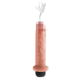 Фаллоимитатор с семяизвержением PipeDream King Cock 7" 21.6 см, телесный
