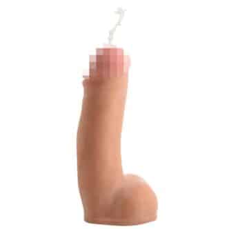 Фаллоимитатор с семяизвержением XR Brands Loadz Squirting Dual Density Dildo 18.5 см, телесный
