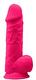 Фаллоимитатор с вибрацией Adrien Lastic SileXD Model 1 21.5 см, ярко-розовый