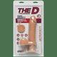 Фаллоимитатор с вибрацией Doc Johnson The D Ultraskyn Perfect D Vibrating 17.8 см, ванильный