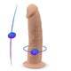 Фаллоимитатор с вибрацией и пультом ДУ SilexD Model 2 17.5 см, телесный