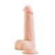 Фаллоимитатор с вибрацией LoveToy Real Standard Vibro 17.5 см, телесный