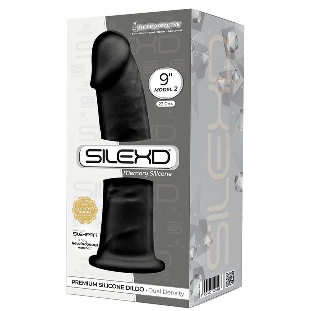 Фаллоимитатор Adrien Lastic SilexD Model 2 23 см, чёрный