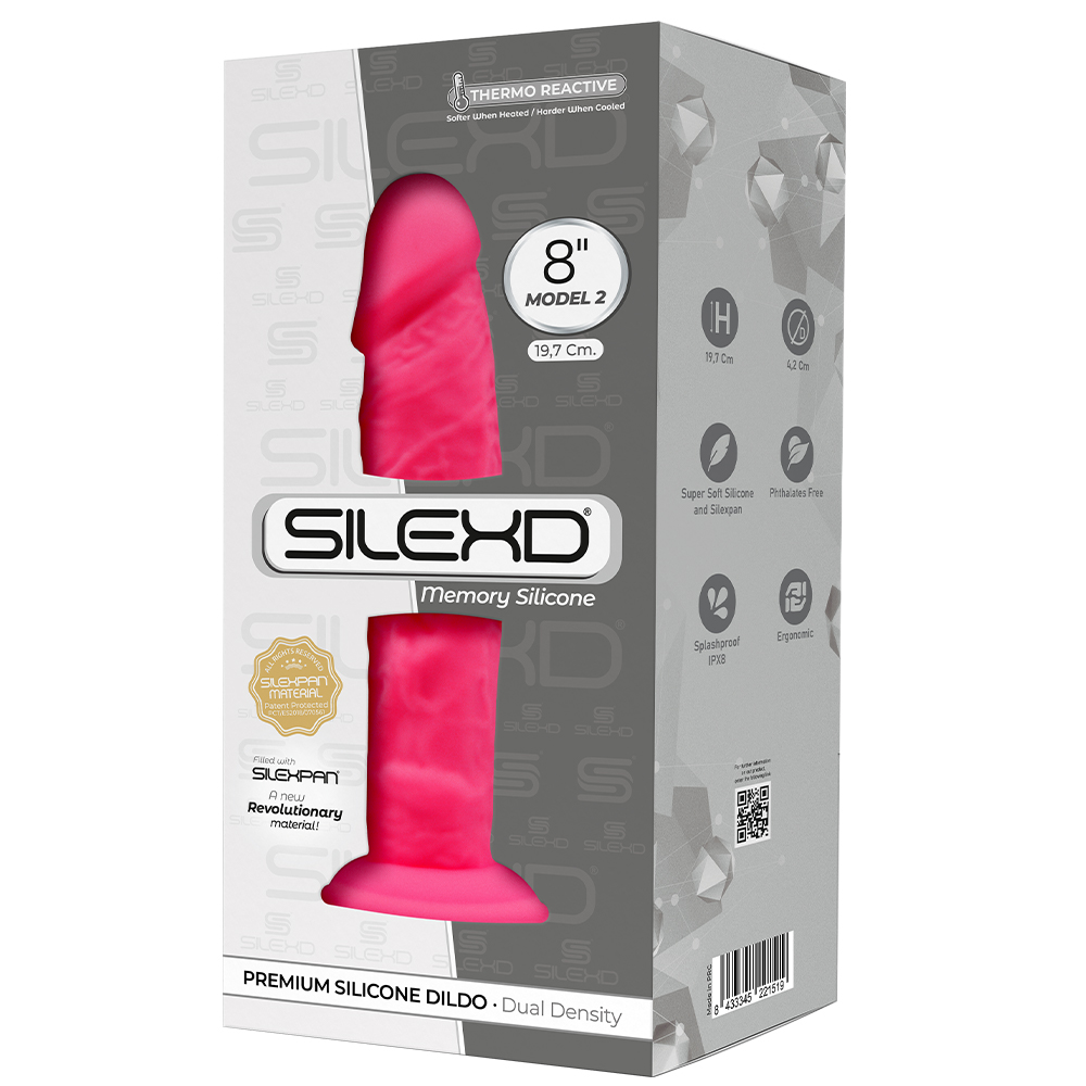 Фаллоимитатор Adrien Lastic SilexD Model 2 19.7 см, розовый