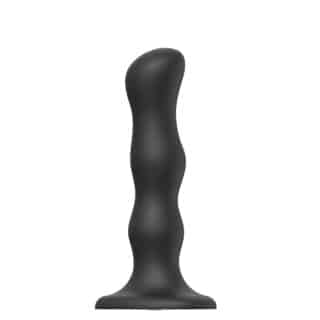 Фаллоимитатор Strap-On-Me Dildo Geisha Ball M 16.5 см, черный