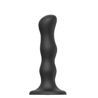 Фаллоимитатор Strap-On-Me Dildo Geisha Ball M 16.5 см, черный