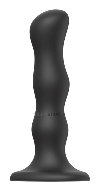 Фаллоимитатор Strap-On-Me Dildo Geisha Ball XL 19 см, черный - фото 1