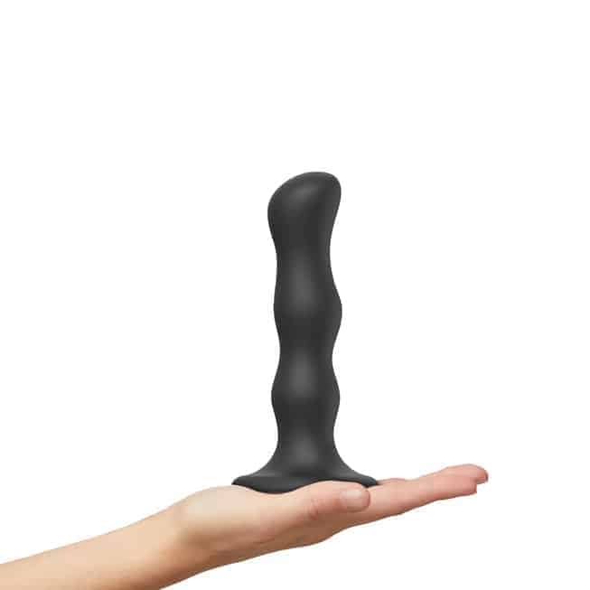 Фаллоимитатор Strap-On-Me Dildo Geisha Ball XL 19 см, черный - фото 5