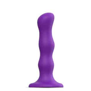 Фаллоимитатор Strap-On-Me Dildo Geisha Ball M 16.5 см, фиолетовый