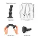 Фаллоимитатор Strap-on-me Dildo Plug Balls L 16 см, черный