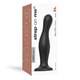 Фаллоимитатор Strap-on-me Dildo Plug Curvy XL 18 см, черный