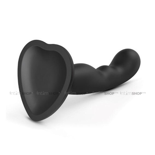 Фаллоимитатор Strap-on-me Dildo Plug P&G M 16.5 см, черный - фото 2