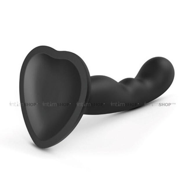 Фаллоимитатор Strap-on-me Dildo Plug P&G XXL 20 см, черный - фото 2