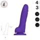 Фаллоимитатор Strap-on-me Realistic, L 19 см, фиолетовый