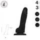 Фаллоимитатор Strap-on-me Realistic, S 17.1 см, черный