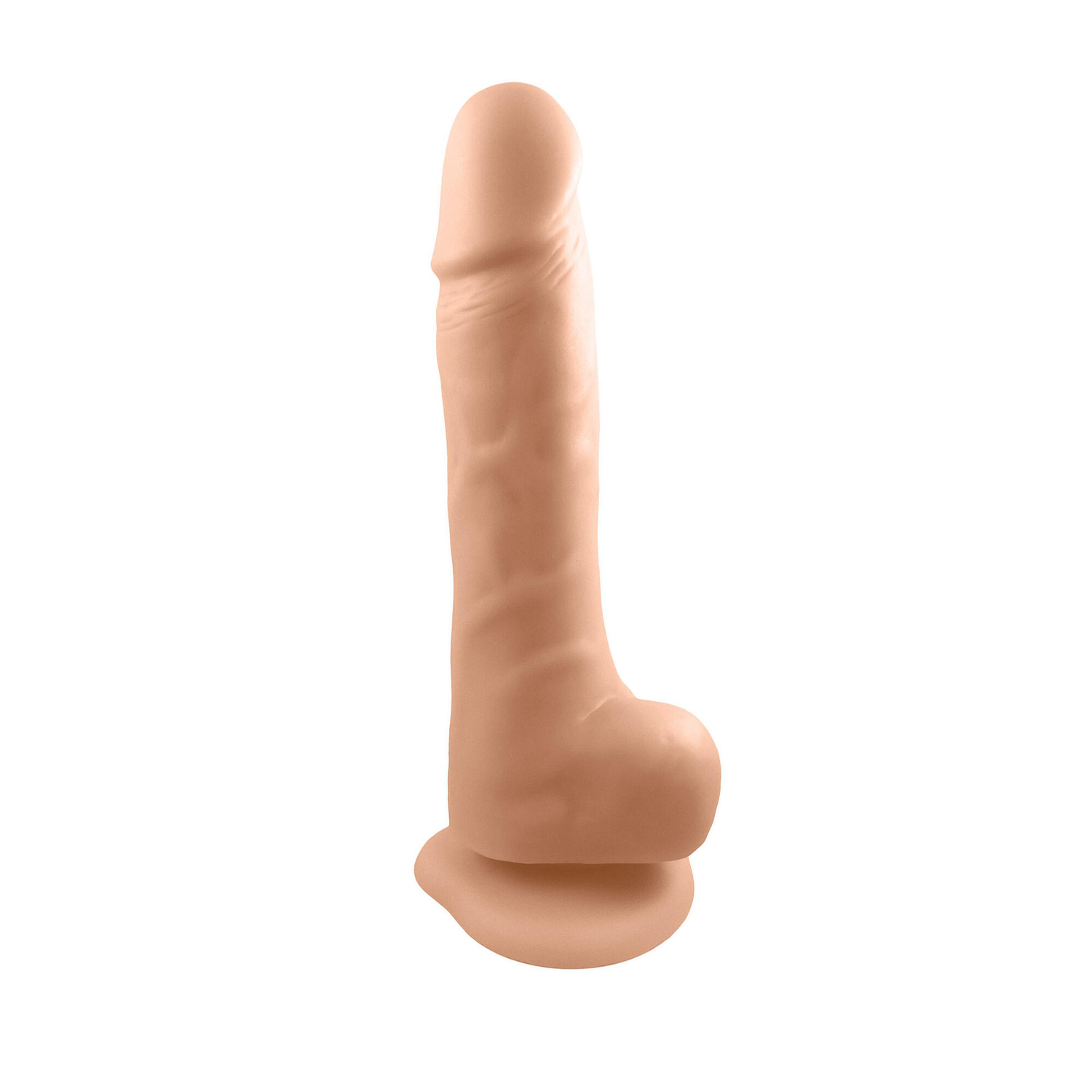 Фаллоимитатор Strap-on-me Realistic, M 18 см, черный 6015827 - Strap-on-me - Фаллоимитаторы с мошонкой - Купить