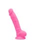 Фаллоимитатор Adrien Lastic SileXD Model 1 17.6 см светящийся в темноте, розовый
