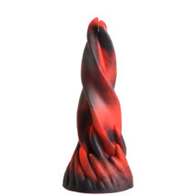 Фаллоимитатор XR Brands Creature Cocks Hell Kiss 18.8 см, красно-черный