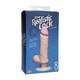 Фаллоимитатор с вибрацией Doc Johnson The Realistic Cock Vibrating 8" 18.5 см, телесный