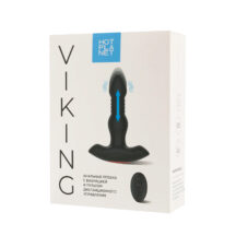 Фрикционная вибропробка Hot Planet Viking с пультом ДУ, черная