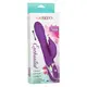 Фрикционный вибратор-кролик с ротацией CalExotics Enchanted Kisser, фиолетовый