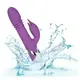 Фрикционный вибратор-кролик с ротацией CalExotics Enchanted Kisser, фиолетовый