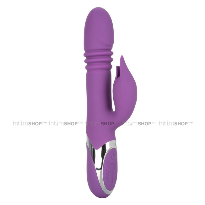 

Фрикционный вибратор-кролик с ротацией CalExotics Enchanted Kisser, фиолетовый