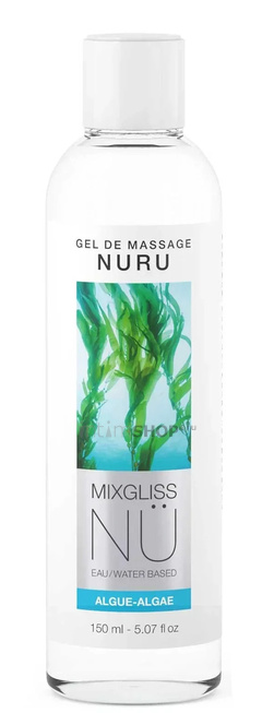 

Гель для нуру-массажа Mixgliss NU Морские водоросли, 150 мл