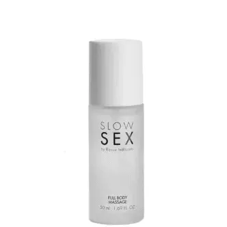 Массажный гель-лубрикант Bijoux Indiscrets Slow Sex Full Body Massage на силиконовой основе, 50 мл