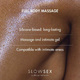 Массажный гель-лубрикант Bijoux Indiscrets Slow Sex Full Body Massage на силиконовой основе, 50 мл