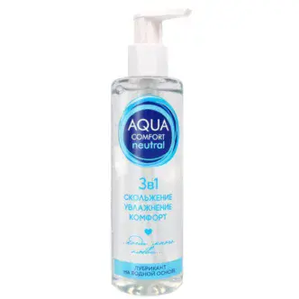 Гель-лубрикант Bioritm Aqua Comfort Hot Secret Neutral на водной основе,  195 г
