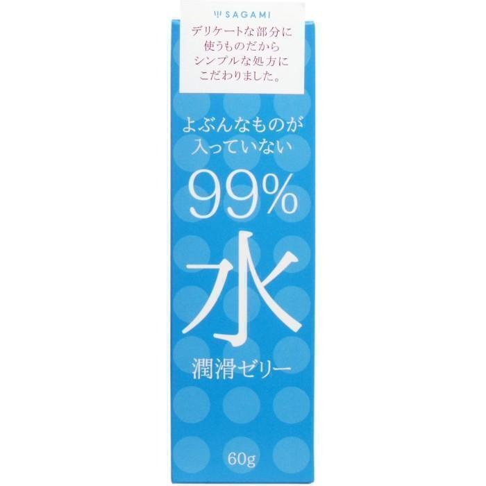 Гель-смазка на водной основе 99% Sagami Original, 60 гр