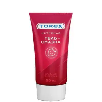 Оральная гель-смазка Torex Сладкая клубника на водной основе туба, 50 мл