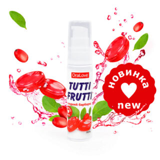 Оральная смазка Биоритм Tutti-Frutti Сладкий барбарис, 30 мл