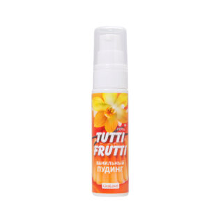Оральная гель-смазка Bioritm Tutti-Frutti OraLove Ванильный пудинг на водной основе, 30 мл