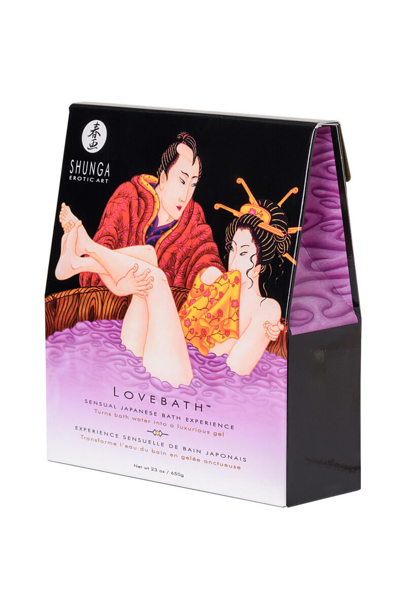 Гель-желе для ванны Shunga Lovebath Чувственный лотос, 650 г