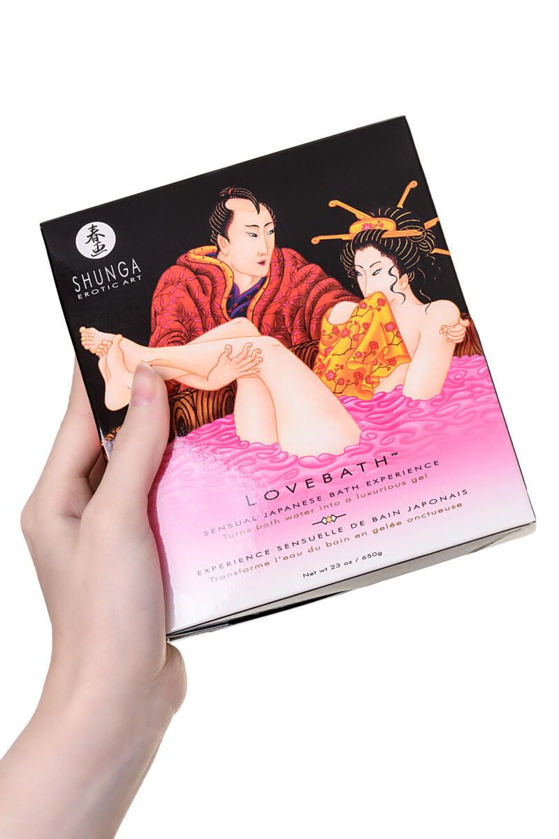 Гель-желе для ванны Shunga Lovebath Драконий фрукт, 650 г